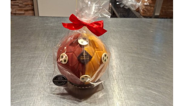 Chocolade voetbal