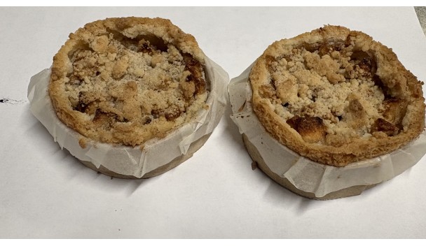 Vegan appelgebakje